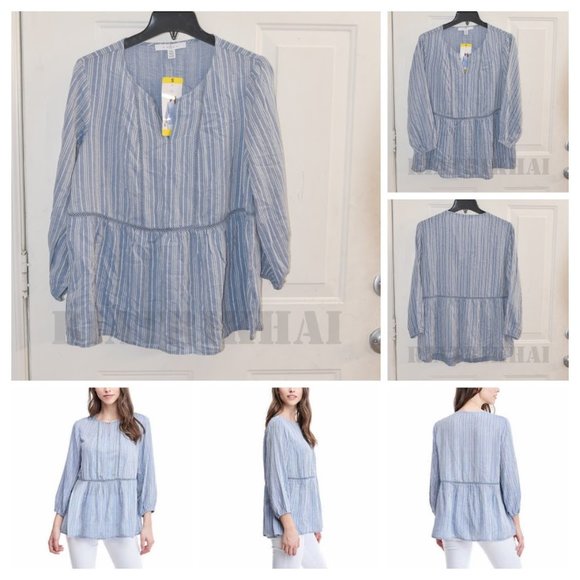 Fever Ladies'‎ 3/4 Sleeve Blouse - Picture 1 of 7